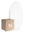 Mehrfachpackung 5x Ledvance LED-Wand- und Deckenleuchte Surface CIRCULAR 500 PS Stahl Weiß 42W 3500lm - 840 Kaltweiß | IP44