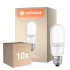 Mehrfachpackung 10x Ledvance LED Classic Stick E27 Stick Matt 9W 1050lm - 827 Extra Warmweiß | Ersatz für 75W